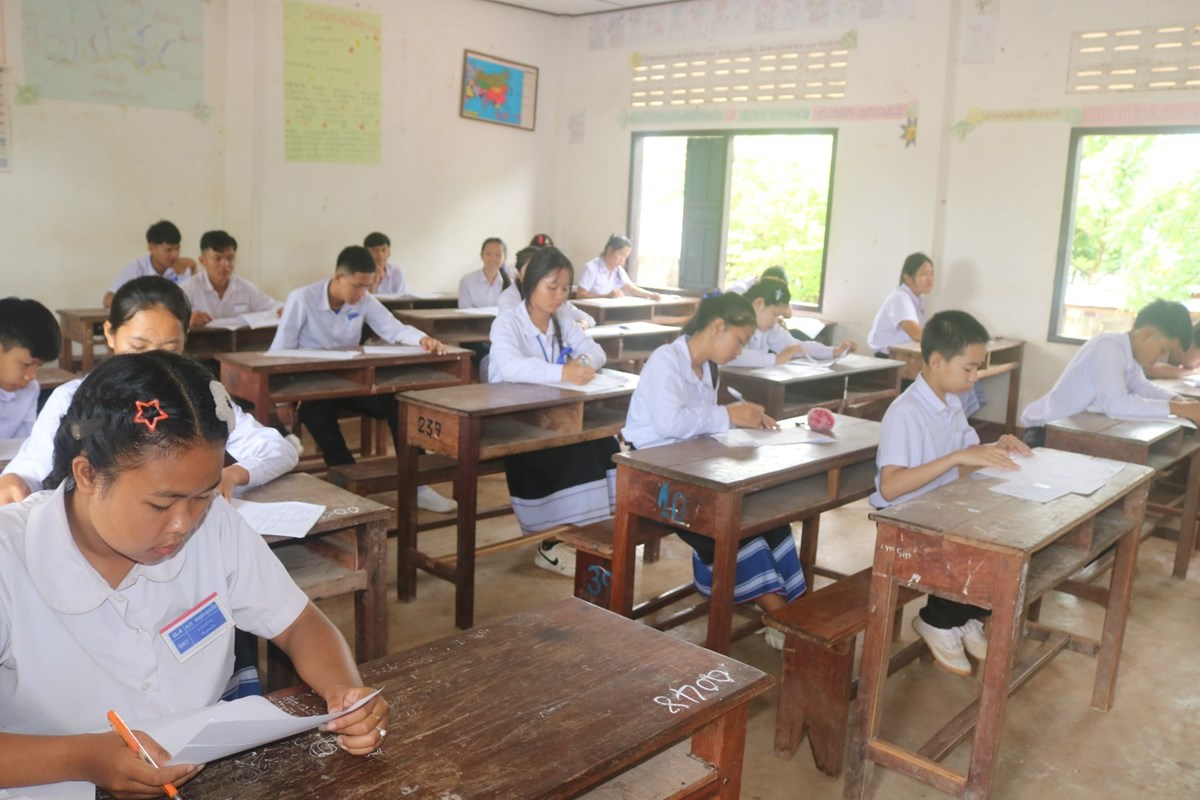 ສະຫວນນະເຂດ ເປດການສອບເສງຈບຊນ ມ4ສກຮຽນ 2024-2025 - image 2