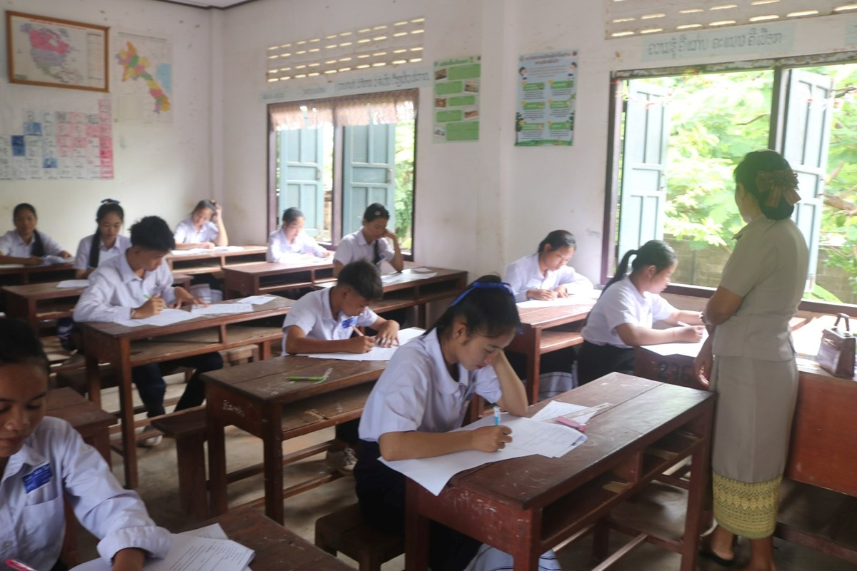 ສະຫວນນະເຂດ ເປດການສອບເສງຈບຊນ ມ4ສກຮຽນ 2024-2025 - image 3