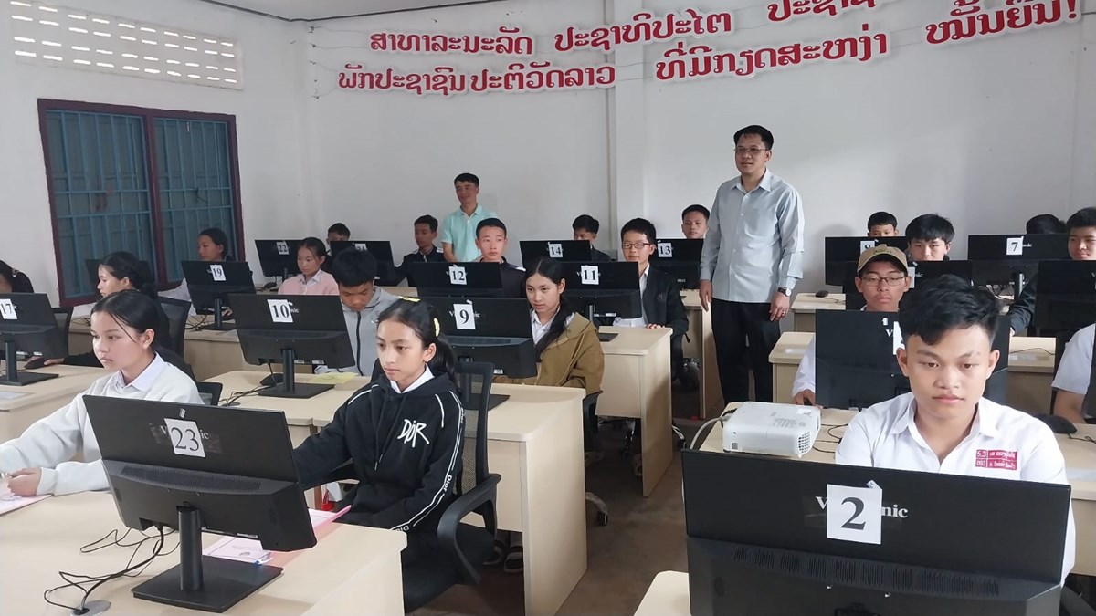 ຈດຊດຝກອບຮມວຊາຊບໄລຍະສນໃຫນກຮຽນ ມ4 ແລະ ມ7 - image 2