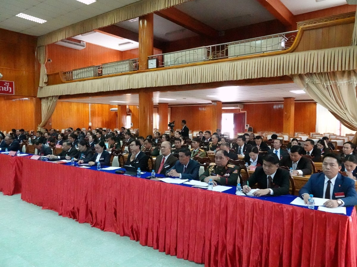 ສຳເລດກອງປະຊມໃຫຍຄະນະພກຮາກຖານຫອງວາການແຂວງຊຽງຂວາງ - image 1
