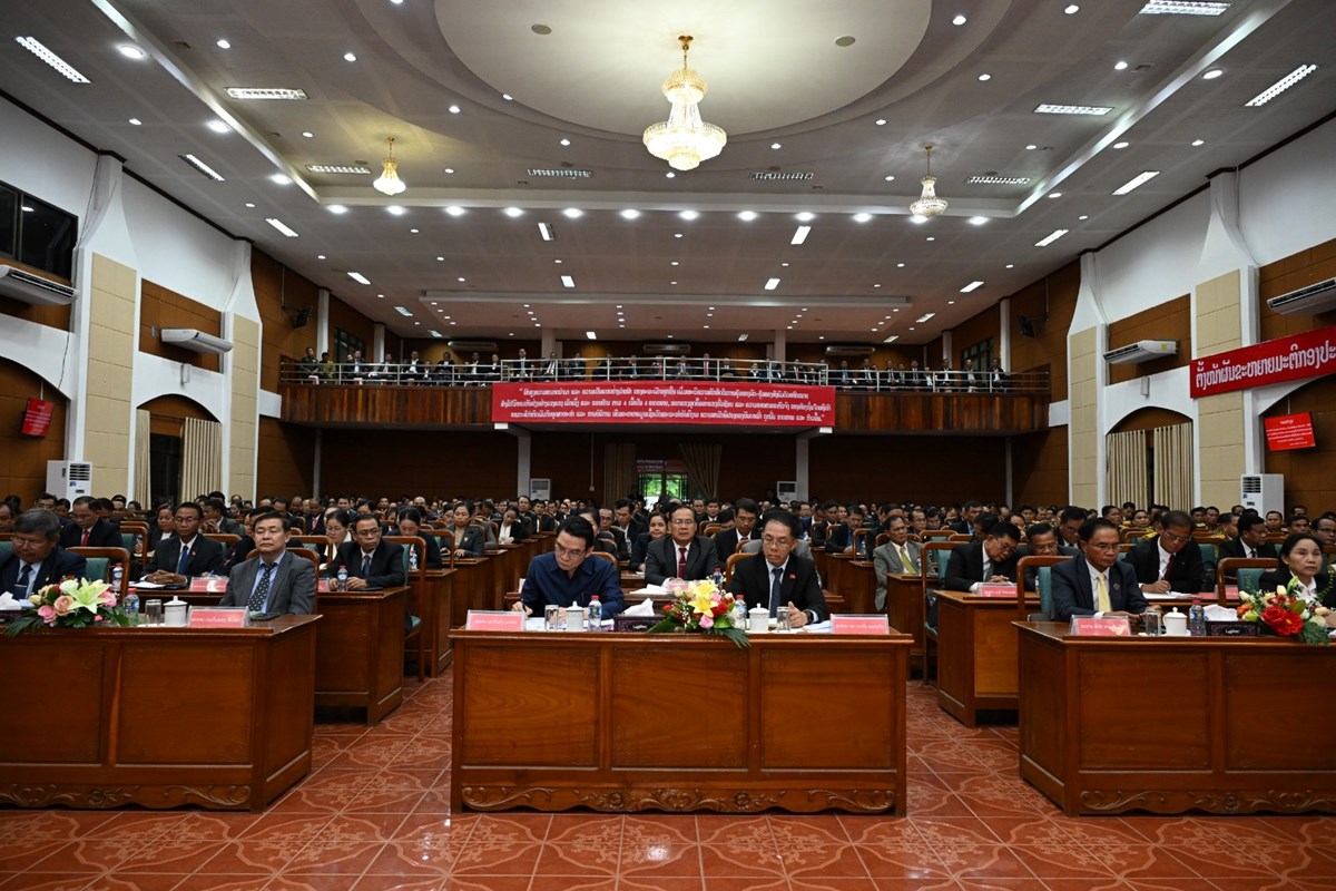 ສາລະວນ ທາບທາມບກຄະລາກອນຈະສະໝກເລອກຕງເຂາໃນຄະນະບລຫານງານພກແຂວງ - image 2