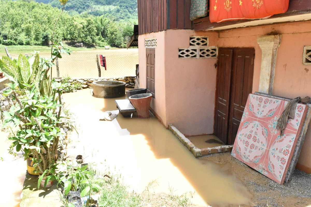 ປະຊາຊນບານນາດອນຄນ ໄດຮບຜນກະທບໄພພບດນຳຖວມ - image 1