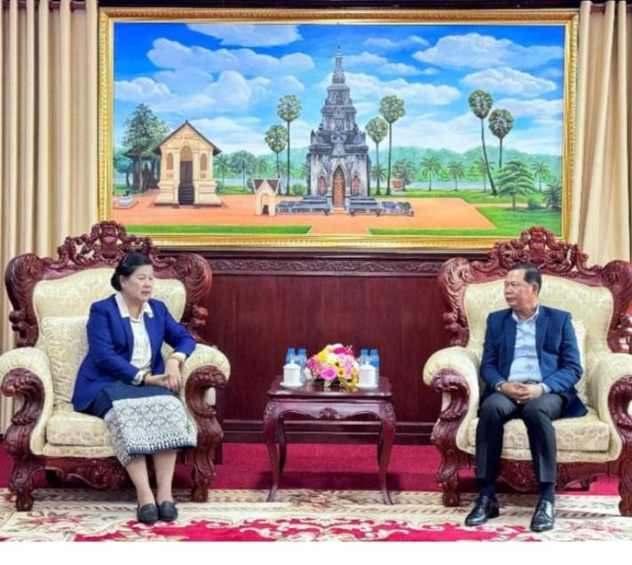 ຮອງຫວໜາ ຄອສພ ລງຊກຍກ, ຕດຕາມວຽກງານໂຄສະນາອບຮມ ແຂວງສະຫວນນະເຂດ - image 1