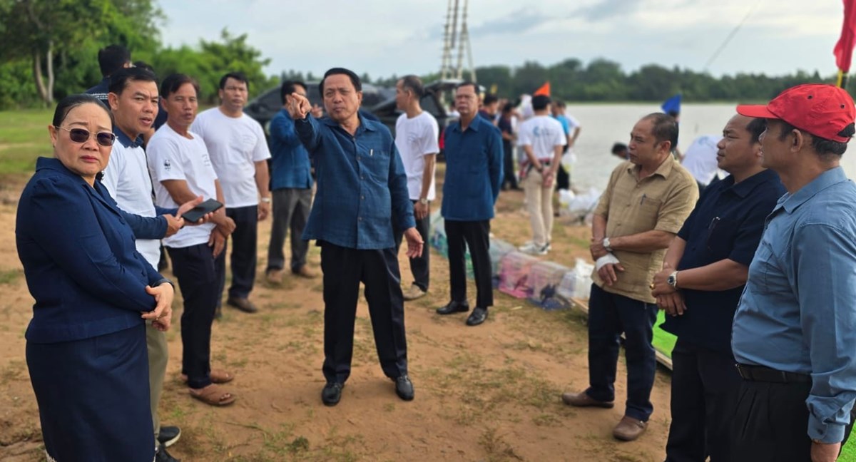 ສະຫວນນະເຂດ ປອຍປາລງອາງເກບນາບງວະ 150,000 ໂຕ ແລະ ຈະປອຍປາ-ສດນາຕມອກໃຫໄດ38 ລານໂຕ - image 3