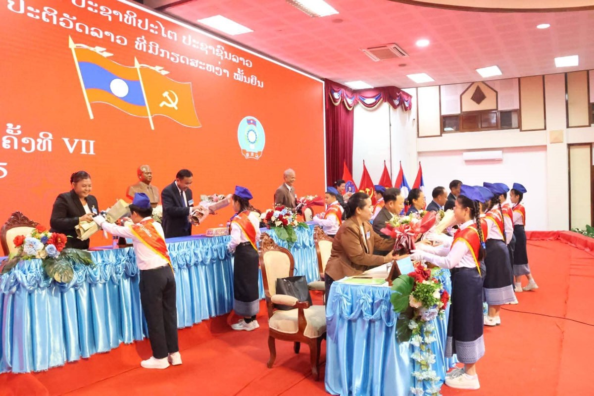 ໄຂກອງປະຊມໃຫຍຜແທນສະຫະພນກຳມະບານແຂວງອດຕະປຄງທ Vll - image 1