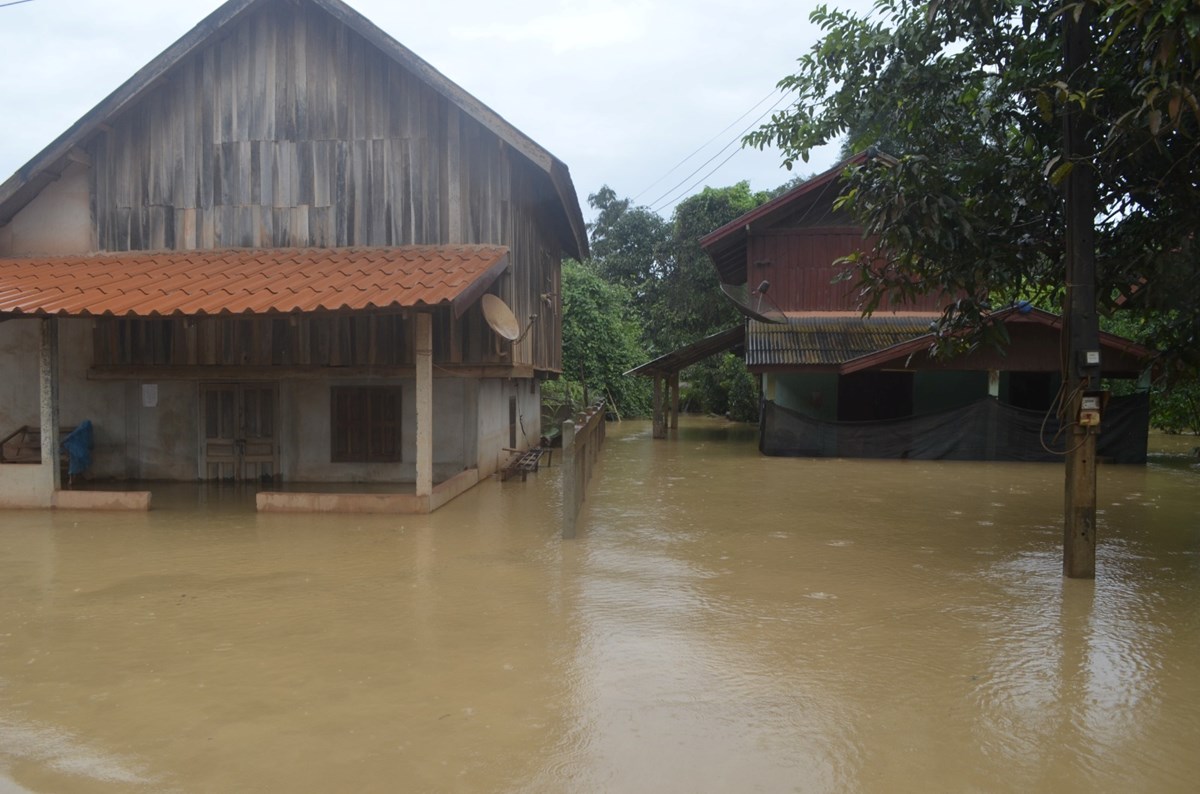 ເມອງຊຽງຮອນໄດຮບຜນກະທບຈາກນາຖວມ - image 1