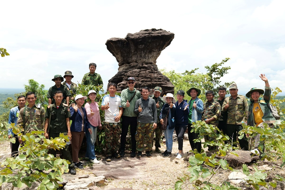 ການນາ ທວທ ຈຳປາສກ ເຄອນໄຫວວຽກງານທອງທຽວຢບານໃໝ ແລະ ບານສລະ - image 1