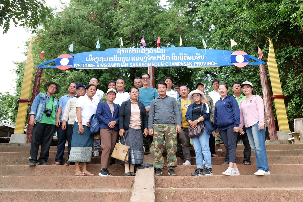ການນາ ທວທ ຈຳປາສກ ເຄອນໄຫວວຽກງານທອງທຽວຢບານໃໝ ແລະ ບານສລະ - image 3