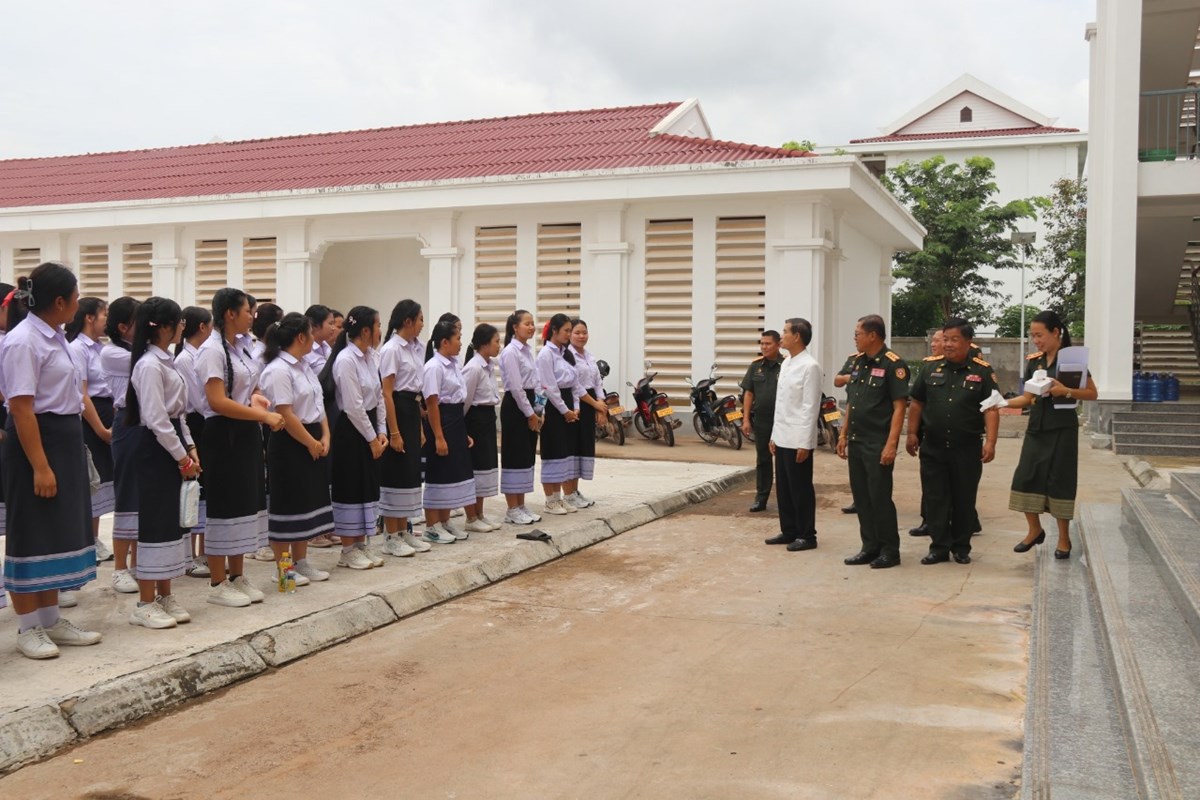 ໂຮງຮຽນວດທະນະທຳຊນເຜາກອງທບ ຫວນຄນມນເຊອແນວລາວສາງຊາດ ຄບຮອບ 75 ປ - image 1