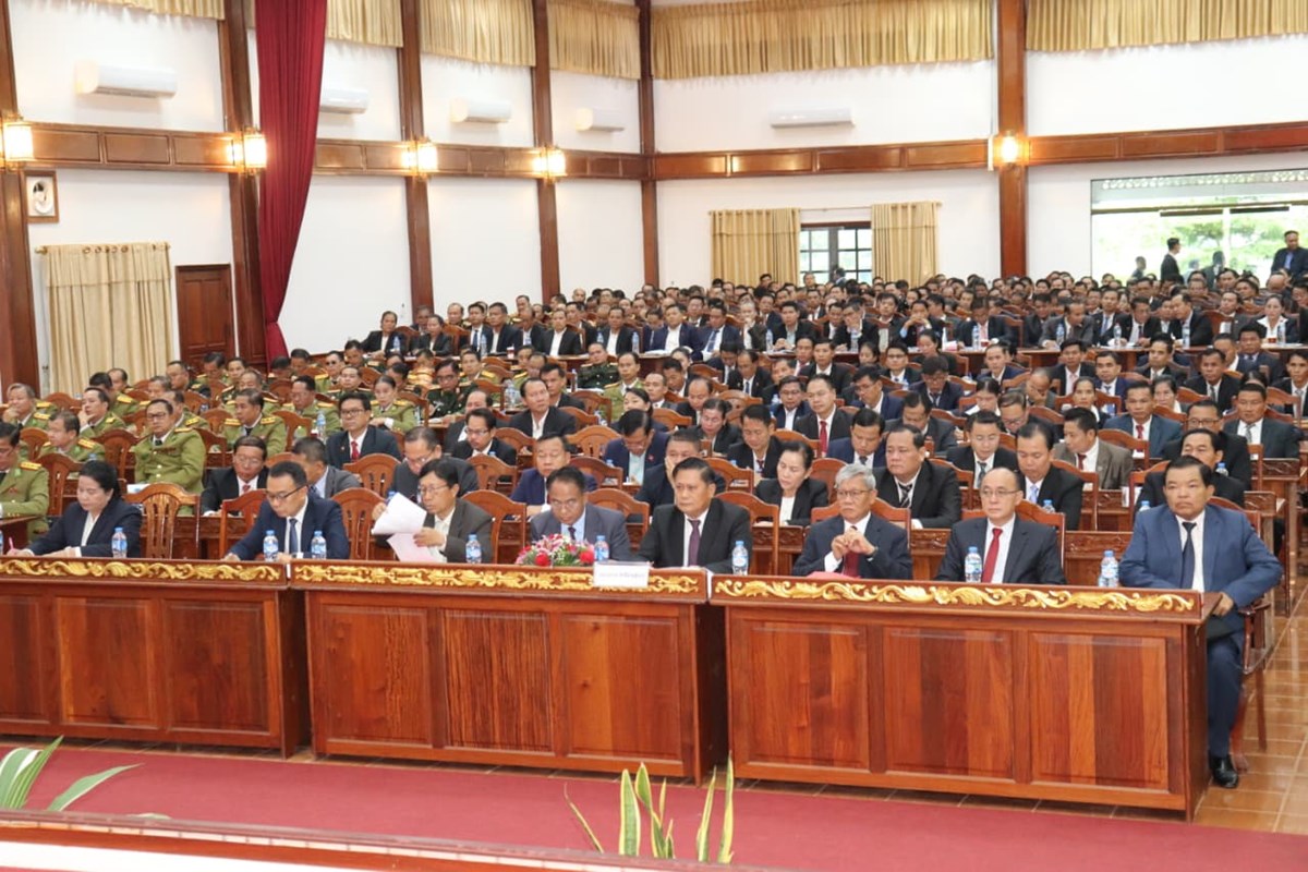 ຈາປາສກ ທາບທາມບກຄະລາກອນເຂາໃນຄະນະບລຫານງານພກແຂວງ ສະໄໝທ IX ຮອບທ 2 - image 2