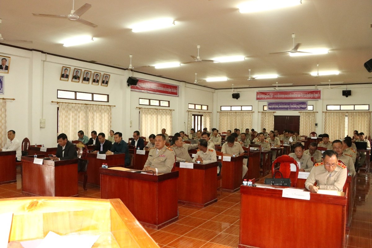 ກອງປະຊມຜບລຫານການສກສາ,ທວແຂວງໄຊສມບນ ປະຈຳສກຮຽນ 2024-2025 - image 1