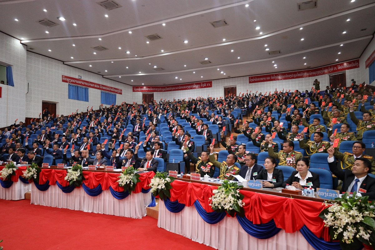 ສະຫາຍ ວຽງສະຫວດ ສພນດອນ ຖກເລອກເປນເລຂາຄະນະບລຫານງານພກແຂວງ ຫວງນາທາ - image 1