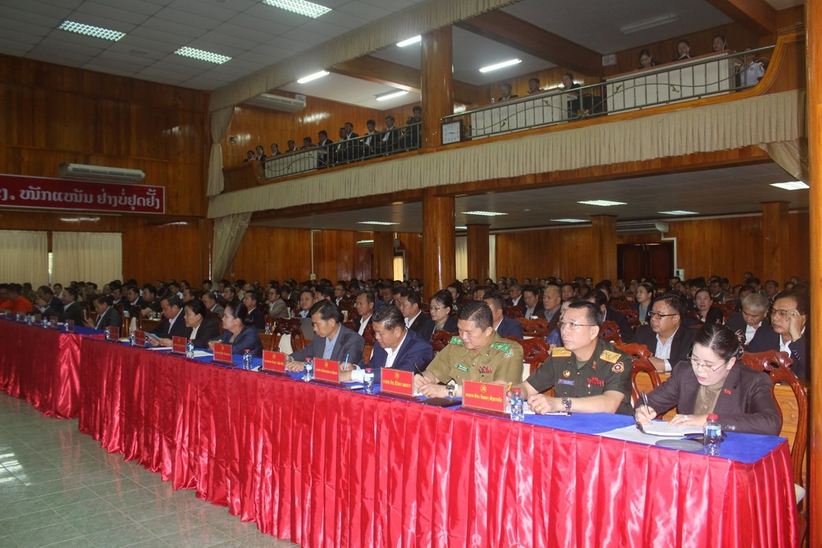 ໂຮມຊມນມຊມເຊຍຜນສຳເລດກອງປະຊມໃຫຍອງຄະນະພກແຂວງ ຄງທIX - image 1