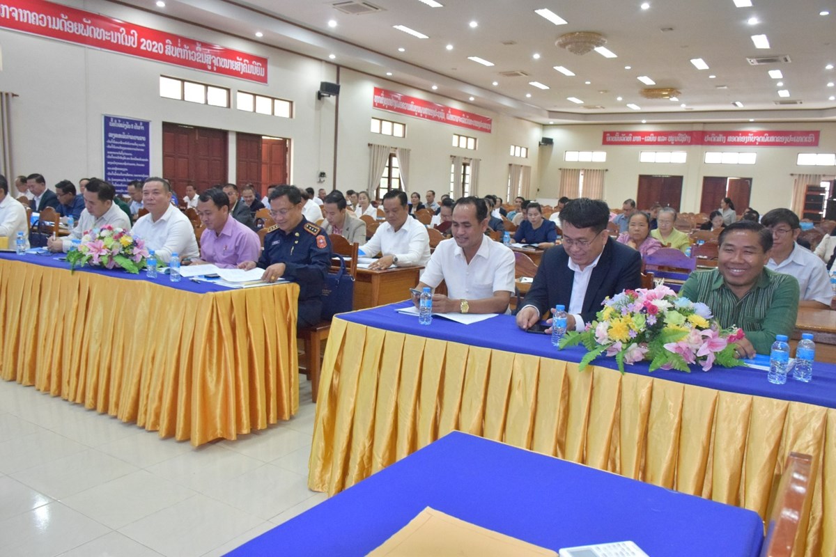 ສະຫວນນະເຂດ ອບຮມວຽກງານໂຄສະນາປາຖະກະຖາ - image 1