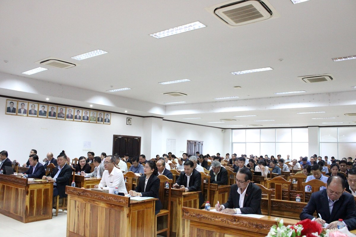 ເຜຍແຜ,ເຊອມ​ຊມຜນສຳເລດກອງປະຊມໃຫຍຄງທ VI ອງຄະນະພກກະຊວງຍຕທາ - image 2