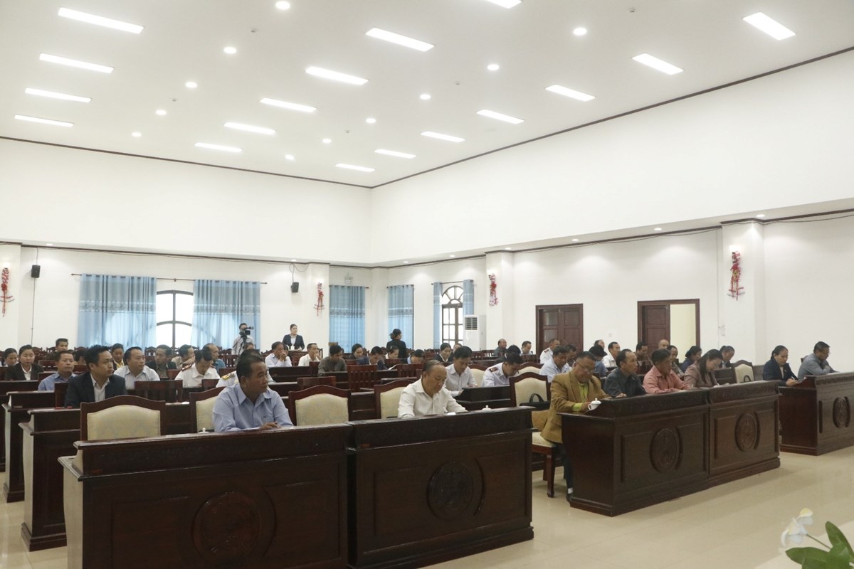 ໄຊສມບນເຜຍແຜມະຕ ກອງປະຊມໃຫຍຜແທນອງຄະນະພກ ແຂວງ ຄງທ ll - image 1