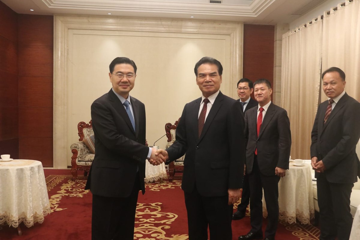 ຄະ​ນະ​ຜ​ແທນແຂວງ​ຈຽງ​ຊ ຢຽມ​ຢາມ ແລະ ເຮດ​ວຽກ​ຢ ສ​ປ​ປ ລາວ - image 1