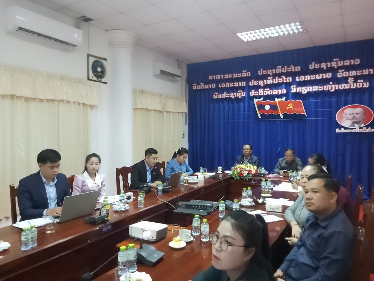 ຄາມວນ ເຜຍແຜຂມນຂາວສານຜານເວບໄຊ ແລະ ກະກຽມຄວາມພອມການຫນເປນທນສະໄໝວຽກງານໂຄສະນາອບຮມໃນໄລຍະໃໝ - image 1