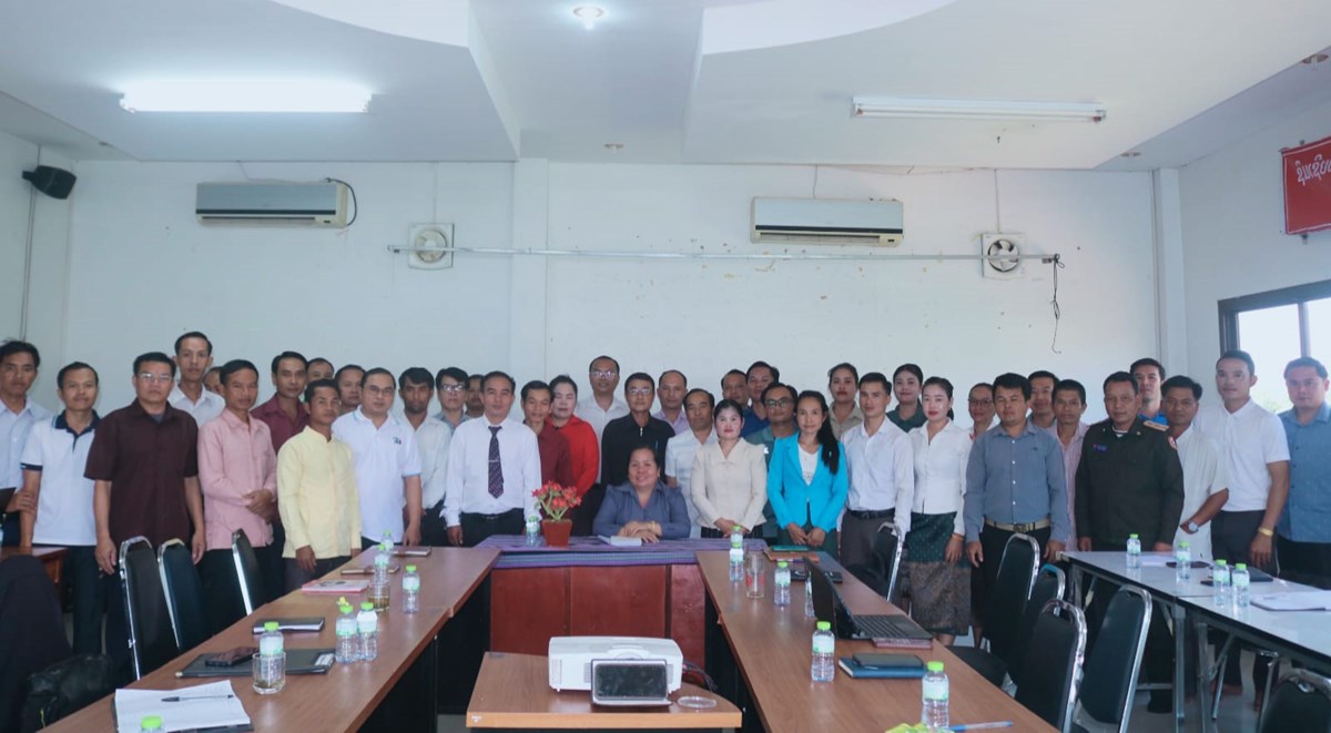ເມອງຕະໂອຍ ຝກອບຮມນກເດນສຳຫວດ ແລະ ນກກວດກາ ການສຳຫວດພນລະເມອງ ປ2025. - image 2