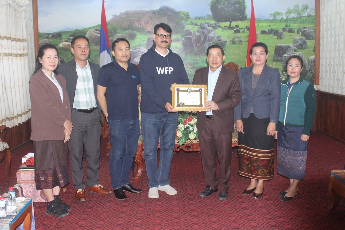ອງການອາຫານໂລກມອບເງນໃຫຜໄດຮບຜນກະທບຈາກໄພພບດຢແຂວງຊຽງຂວາງ 3 ຕກວາກບ - image 1