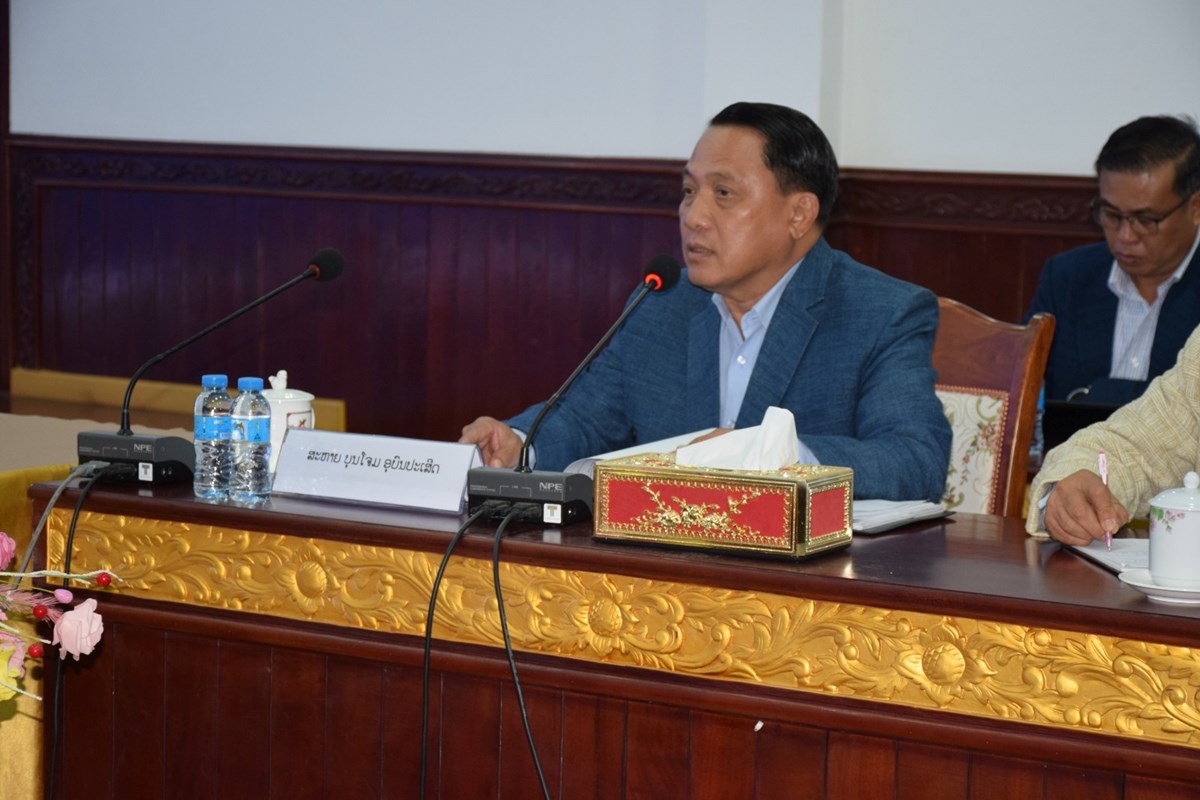 ທ່ານ ຄຳພັນ ພົມມະທັດ ໃຫ້ທິດຊີ້ນຳໃນການຈັດຕັ້ງປະຕິບັດແຜນພັດທະນາເສດຖະກິດ-ສັງຄົມຮອບດ້ານຂອງແຂວງສະຫວັນນະເຂດ image 1 ທານ ຄຳພນ ພມມະທດ ໃຫທດຊນຳໃນການຈດຕງປະຕບດແຜນພດທະນາເສດຖະກດ-ສງຄມຮອບດານຂອງແຂວງສະຫວນນະເຂດ - image 1