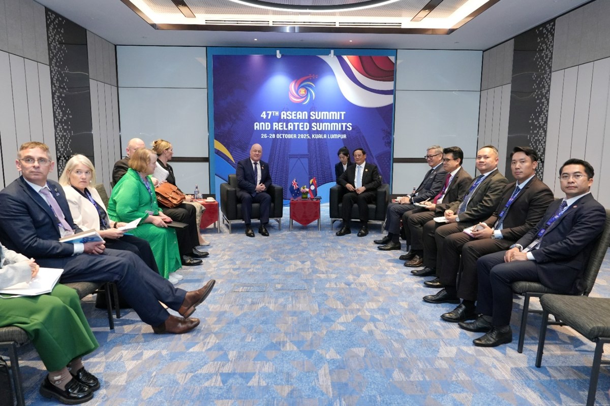 ນາຍົກລາວ ພົບປະກັບ ນາຍົກນິວຊີແລນ ໃນໂອກາດເຂົ້າຮ່ວມກອງປະຊຸມສຸດຍອດອາຊຽນ ຄັ້ງທີ 47 image 1 ນາຍກລາວ ພບປະກບ ນາຍກນວຊແລນ ໃນໂອກາດເຂາຮວມກອງປະຊມສດຍອດອາຊຽນ ຄງທ 47 - image 1