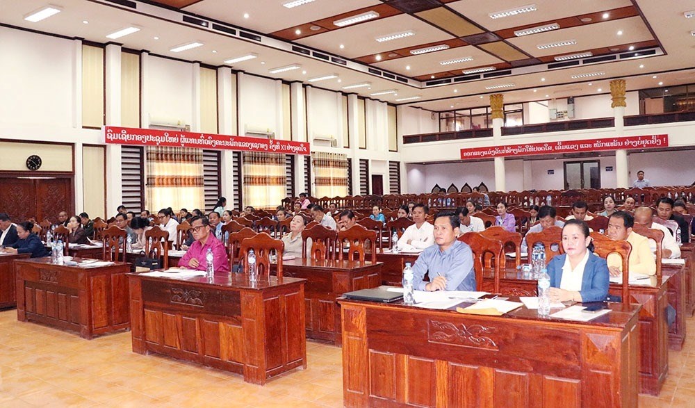 ເຊກອງ ເຜຍແຜນຕກຳວຽກງານຂະບວນການແຂງຂນ-ຍອງຍ ຮກຊາດ ແລະ ພດທະນາ - image 1