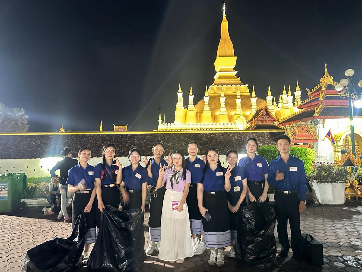 ສະມລບ ຈດກດຈະກາ ໂຄສະນາໃຫສງຄມມາທຽວງານບນຖມຂເຫຍອໃຫຖກວທ - image 2