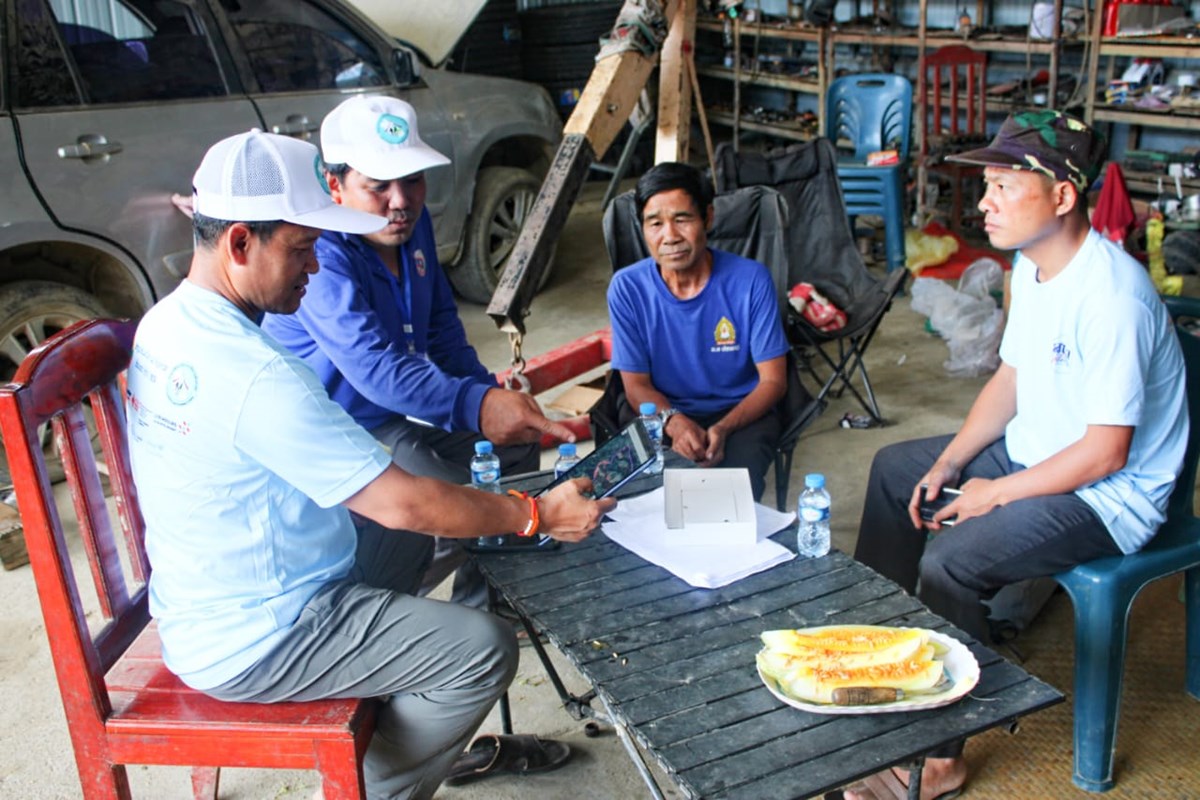 ການນຳເມອງວຽງຄຳ ຕດຕາມການສາຫວດພນລະເມອງ ແລະ ທຢອາໄສ - image 1