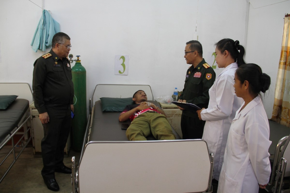 10 ເດອນຜານມາ ໂຮງໝທະຫານແຂວງສະຫວນນະເຂດ ມຄນເຈບມາໃຊບລການທງໝດ 12,371 ເທອຄນ - image 3