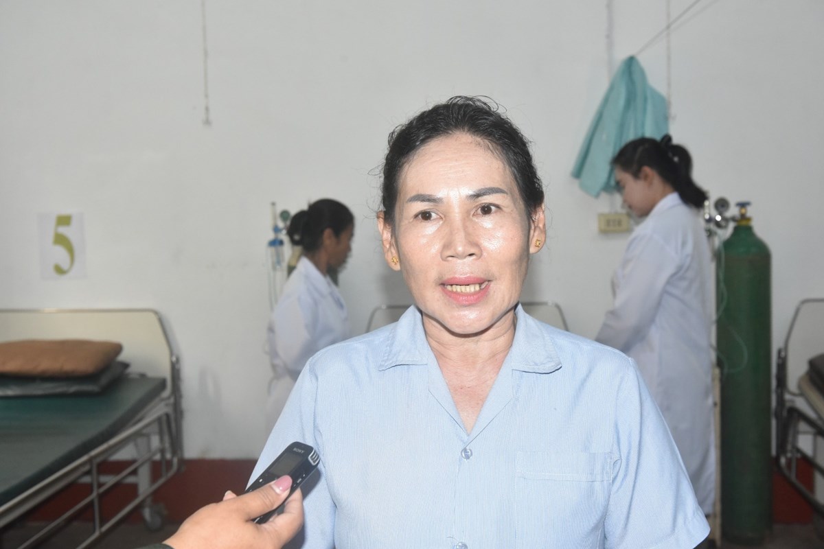 10 ເດອນຜານມາ ໂຮງໝທະຫານແຂວງສະຫວນນະເຂດ ມຄນເຈບມາໃຊບລການທງໝດ 12,371 ເທອຄນ - image 1