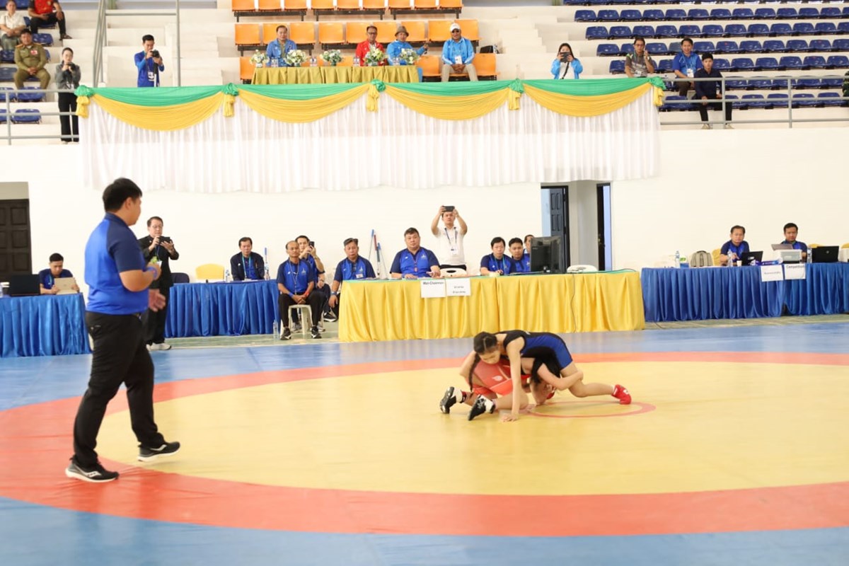 ຄາມວນ ຕງເປາ 2 ຫຽນຄາ ໃນກລາມວຍປາ ທນະຄອນຫວງວຽງຈນເກມ - image 1