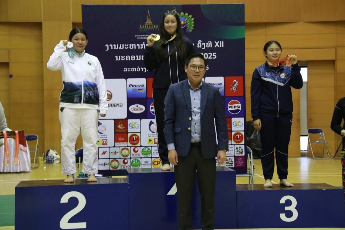 ກະຊວງປ້ອງກັນປະເທດ ໄດ້ 6 ຫຼຽນຄໍາ ກິລາຢູໂດ ງານມະຫະກໍາກິລາແຫ່ງຊາດຄັ້ງທີ XII image 1 ກະຊວງປອງກນປະເທດ ໄດ 6 ຫຽນຄາ ກລາຢໂດ ງານມະຫະກາກລາແຫງຊາດຄງທ XII - image 1