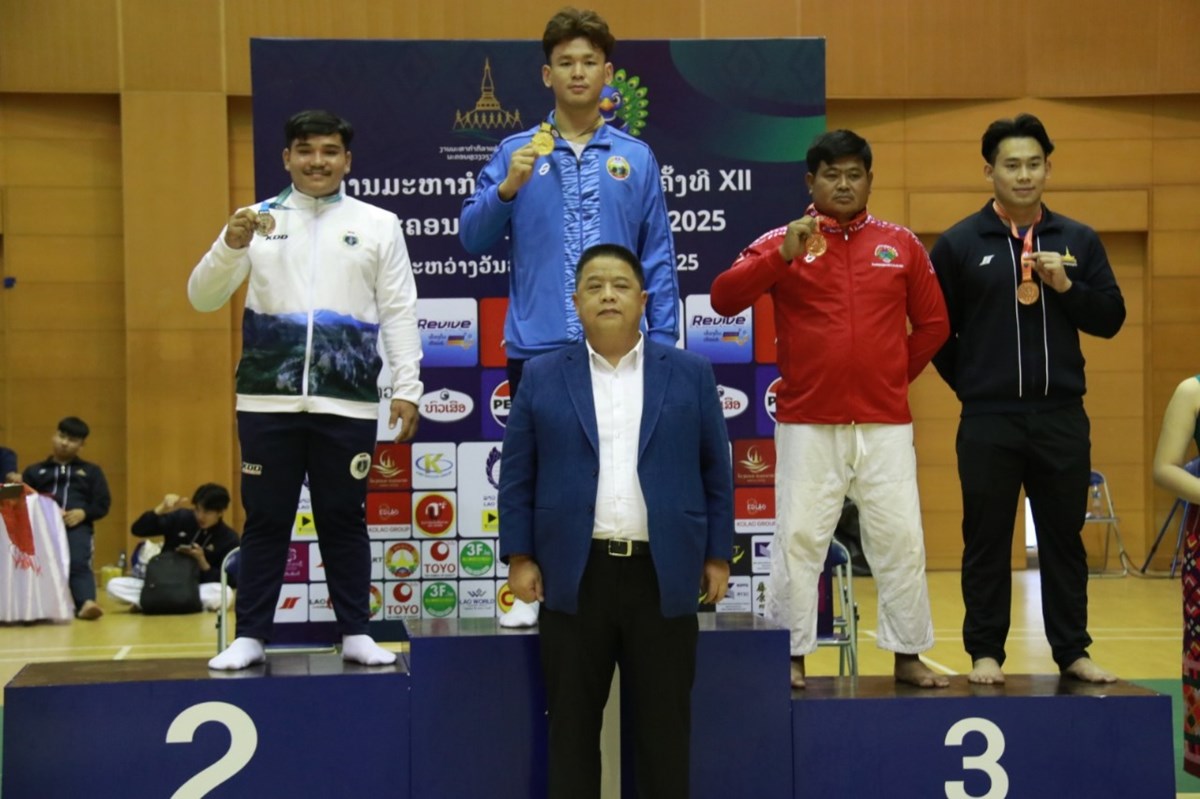 ກະຊວງປ້ອງກັນປະເທດ ໄດ້ 6 ຫຼຽນຄໍາ ກິລາຢູໂດ ງານມະຫະກໍາກິລາແຫ່ງຊາດຄັ້ງທີ XII image 2 ກະຊວງປອງກນປະເທດ ໄດ 6 ຫຽນຄາ ກລາຢໂດ ງານມະຫະກາກລາແຫງຊາດຄງທ XII - image 2