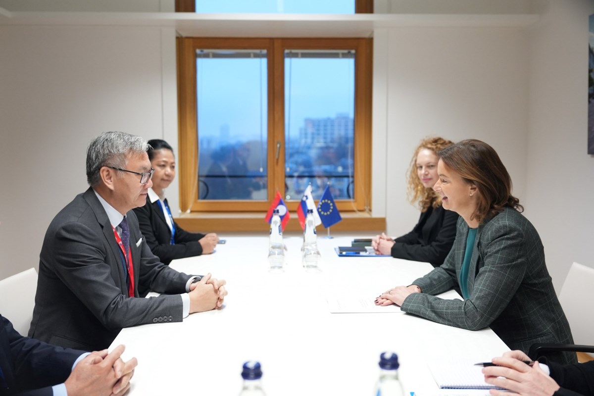 ສປປ ລາວ ແລະ ສ. ສະໂລເວນ ລງນາມເອກະສານຮວມມສອງຝາຍ - image 1