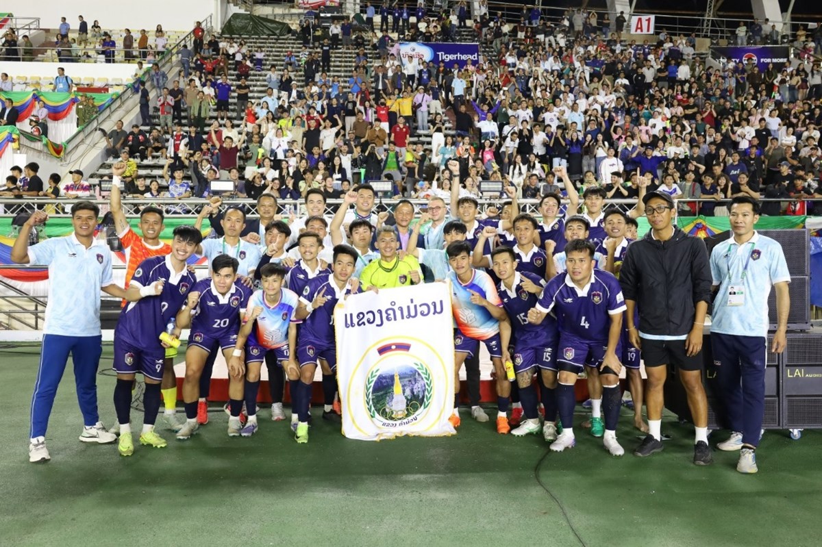 ຄຳມວນຄອງແຊມເຕະບານຊາຍງານມະຫະກຳກລາແຫງຊາດຄງທ XII - image 2