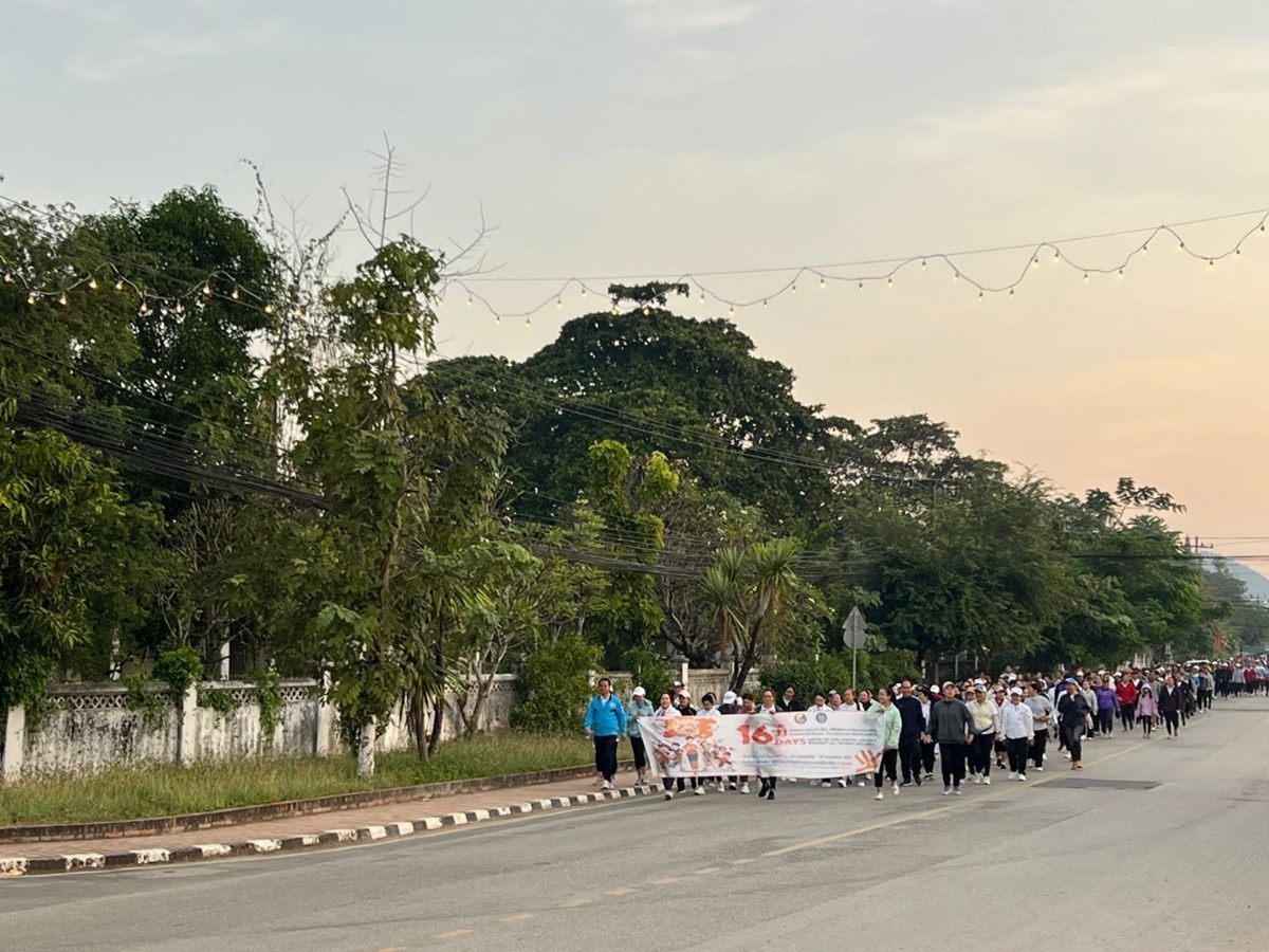 ຍາງເພອສຂະພາບ ລະນກວນສາກນ ເພອລບລາງຄວາມຮນແຮງຕແມຍງ - image 1