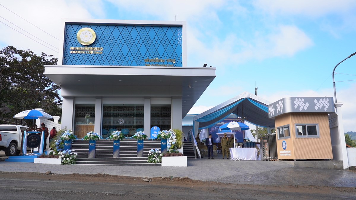 LDB ເປດໜວຍບລການໃໝ ຢເມອງປາກອ ແຂວງຫວງພະບາງ - image 1