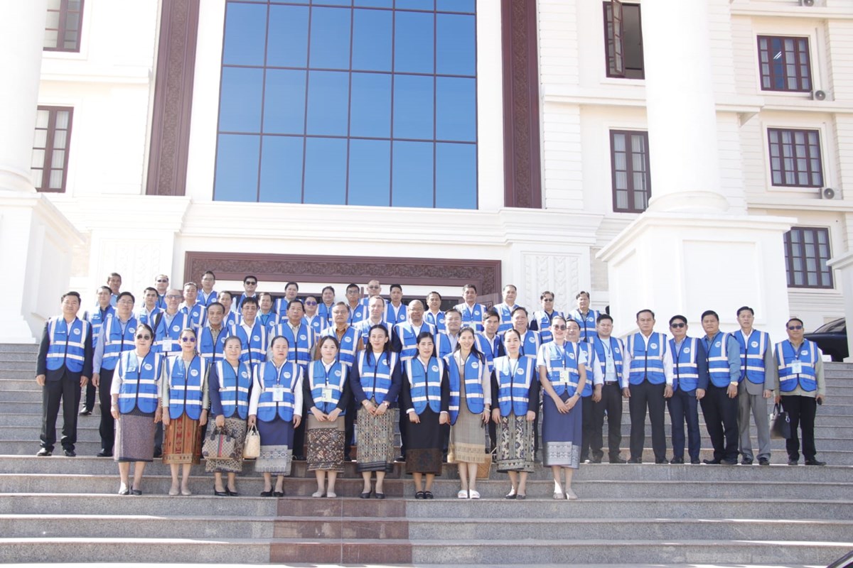 ຮອງຫວໜາຄະນະຊນຳລະດບຊາດ ເຄນໄຫວຕດຕາມການເດນສາຫວດ ພນລະເມອງ ຢແຂວງວຽງຈນ. - image 1