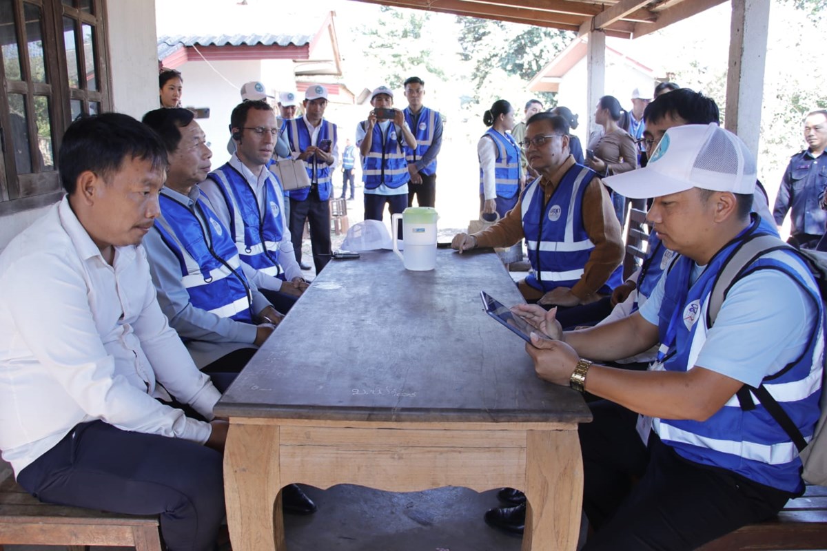 ຮອງຫວໜາຄະນະຊນຳລະດບຊາດ ເຄນໄຫວຕດຕາມການເດນສາຫວດ ພນລະເມອງ ຢແຂວງວຽງຈນ. - image 2