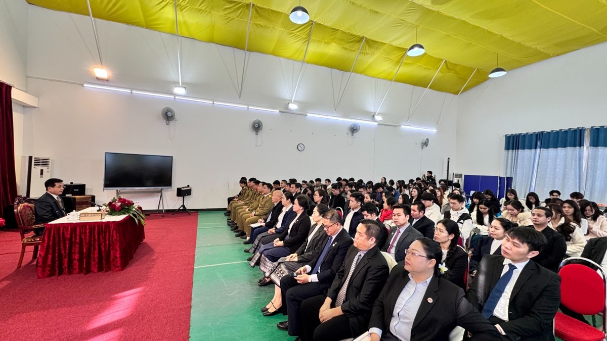 ສະຖານທູດລາວ ປະຈຳ ສປ ຈີນ ສະຫຼອງວັນຊາດຄົບຮອບ 50 ປີ image 3 ສະຖານທດລາວ ປະຈຳ ສປ ຈນ ສະຫອງວນຊາດຄບຮອບ 50 ປ - image 3