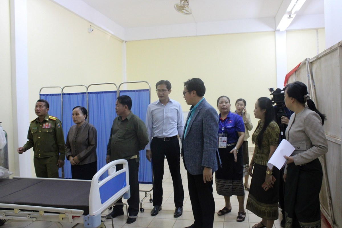 ຄະນະຮບຜດຊອບລະດບຊາດຈດງານມະຫະກຳກລາຄນພການແຫງຊາດ ລງຕດຕາມໃຫກຳລງໃຈເຈາໜາທ ແລະ ນກກລາຢາງໃກຊດ - image 4