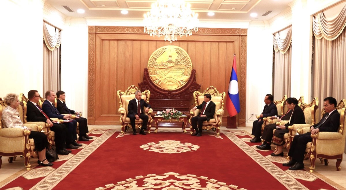 ປະທານປະເທດ ຕ້ອນຮັບ ເລຂາທິການສະພາຄວາມໝັ້ນຄົງ ສ. ຣັດເຊຍ image 1 ປະທານປະເທດ ຕອນຮບ ເລຂາທການສະພາຄວາມໝນຄງ ສ. ຣດເຊຍ - image 1