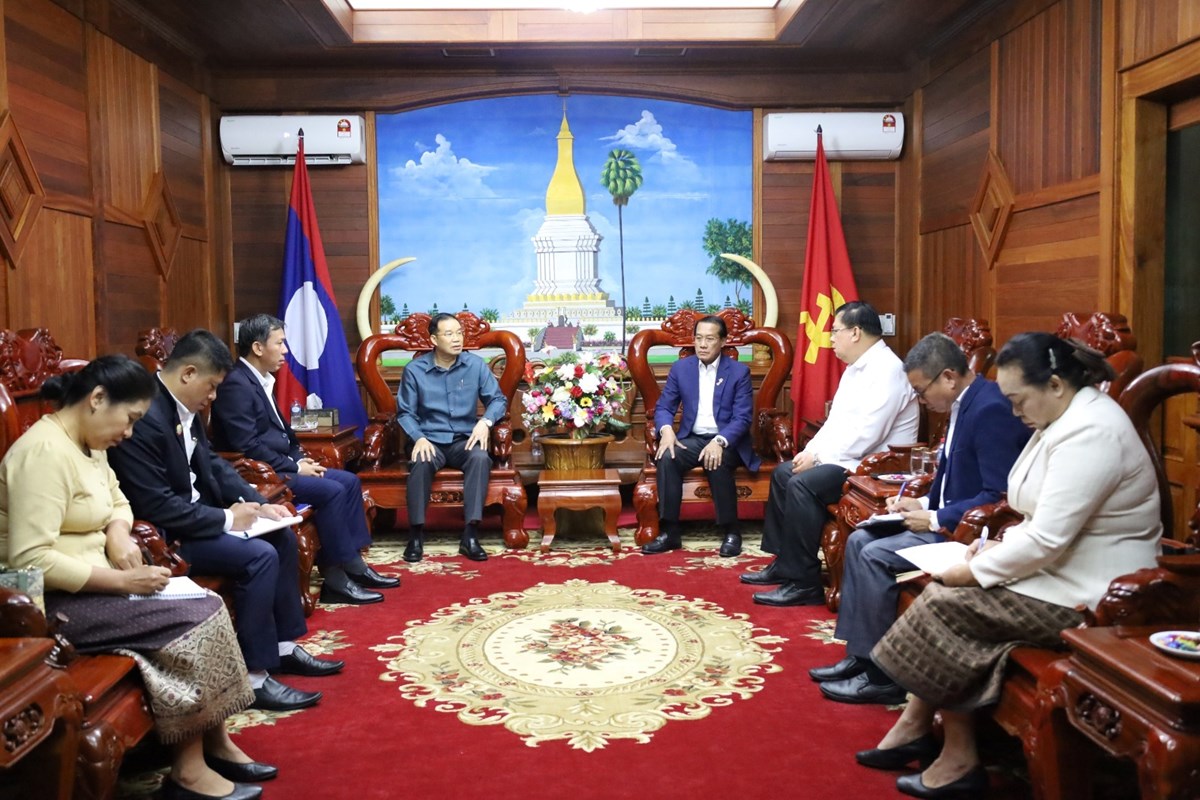 ຮອງປະທານ ສນຊ ເຄື່ອນໄຫວເຮັດວຽກຢູ່ແຂວງຄຳມ່ວນ image 1 ຮອງປະທານ ສນຊ ເຄອນໄຫວເຮດວຽກຢແຂວງຄຳມວນ - image 1