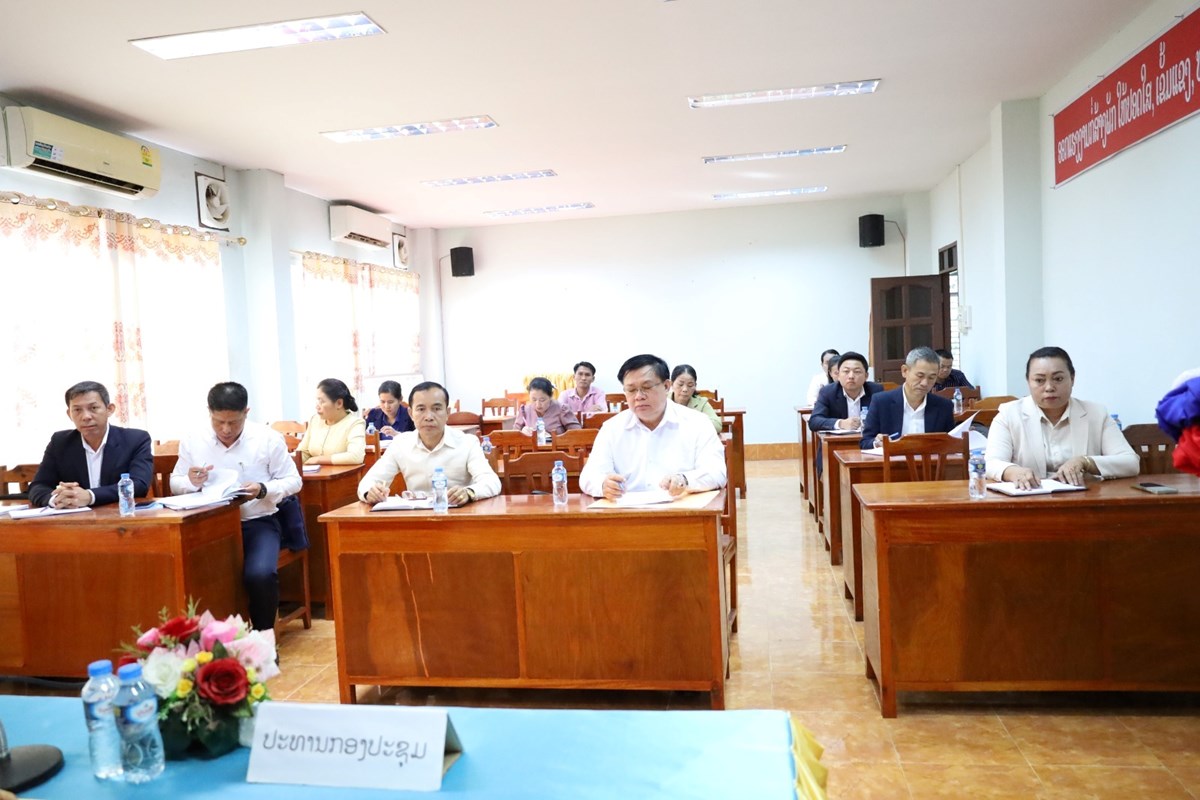 ຮອງປະທານ ສນຊ ເຄື່ອນໄຫວເຮັດວຽກຢູ່ແຂວງຄຳມ່ວນ image 3 ຮອງປະທານ ສນຊ ເຄອນໄຫວເຮດວຽກຢແຂວງຄຳມວນ - image 3