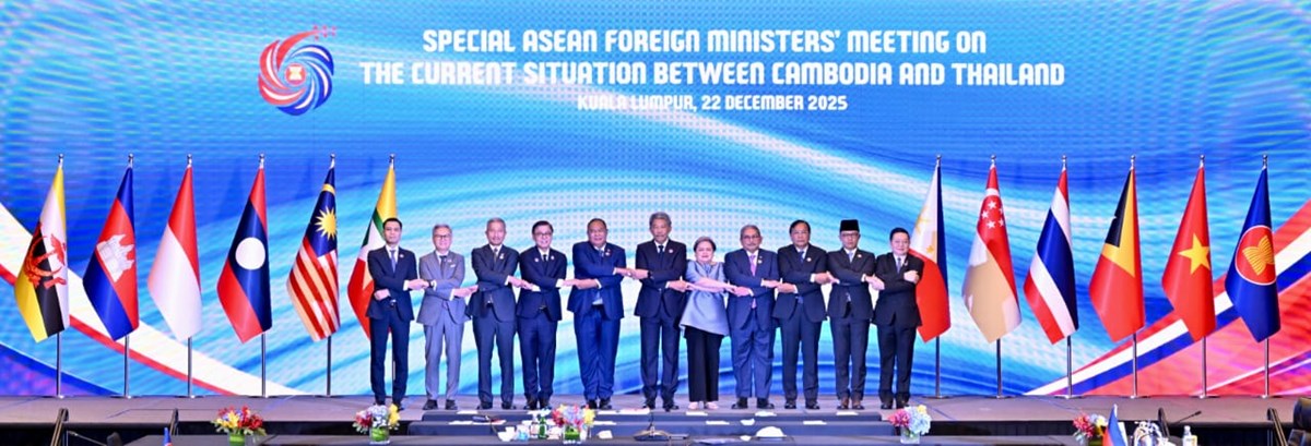 ກອງປະຊມລດຖະມນຕຕາງປະເທດອາຊຽນ ສະໄໝພເສດ ກຽວກບສະພາບການປດຈບນ ລະຫວາງ ກາປເຈຍ ແລະ ໄທ - image 2