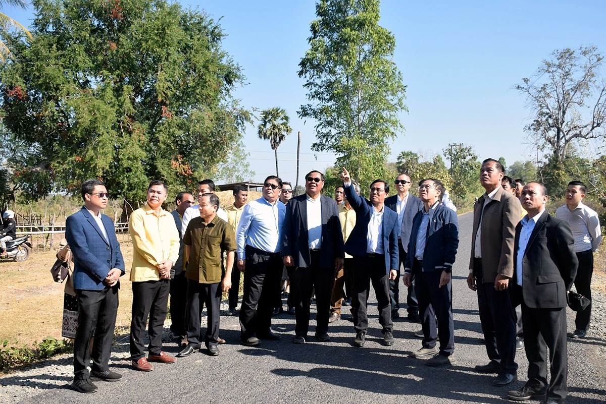 ລັດຖະມົນຕີ ກະຊວງ ຍທຂ ຊຸກຍູ້ການກໍ່ສ້າງຂົວຂ້າມນ້ຳເຊໂດນ image 2 ລດຖະມນຕ ກະຊວງ ຍທຂ ຊກຍການກສາງຂວຂາມນຳເຊໂດນ - image 2