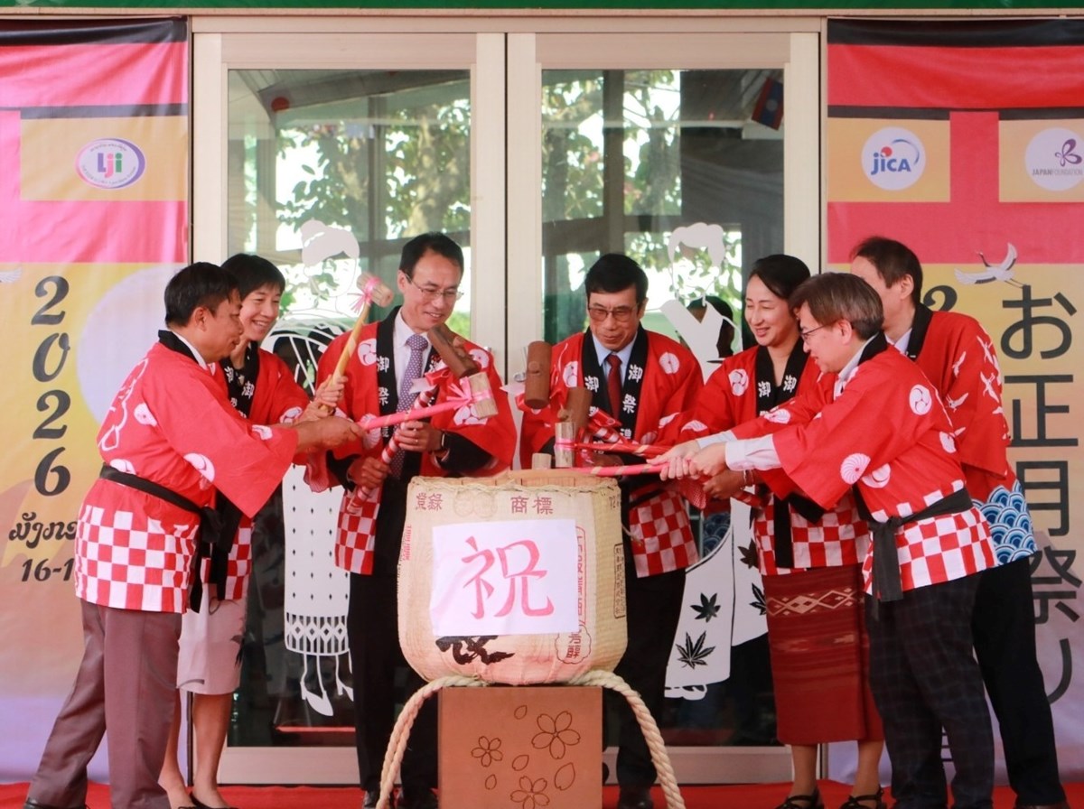 ສະຫອງບນປໃໝຍປນ 2026 ຢາງຄກຄນ ເສມສາງມດຕະພາບ ລາວ-ຍປນ - image 2