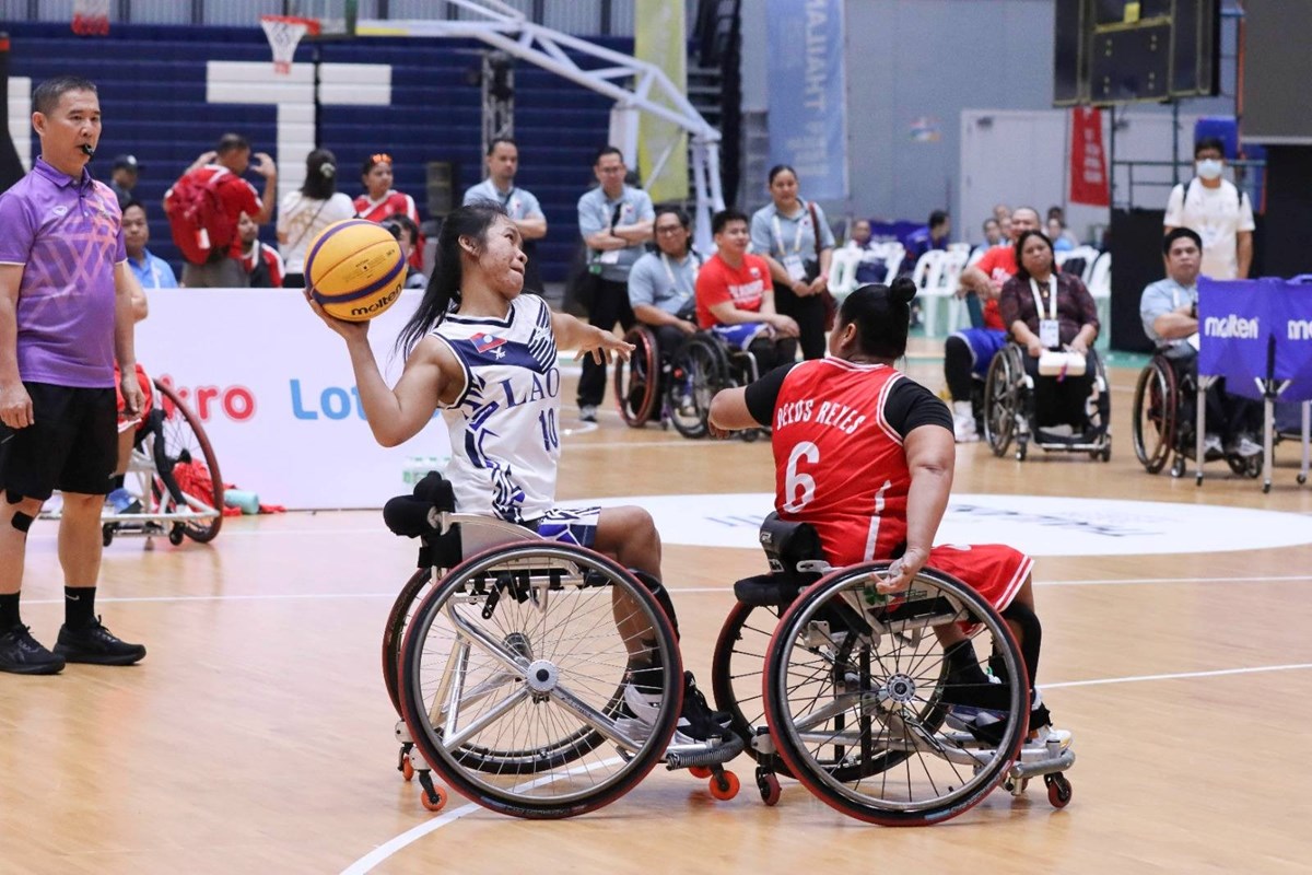 ລາວ ຊະນະ ຟລບປນ 8-5 ບານບວງລເລອນຄນພການທມຍງອາຊຽນ ພາຣາເກມ 2025 - image 1