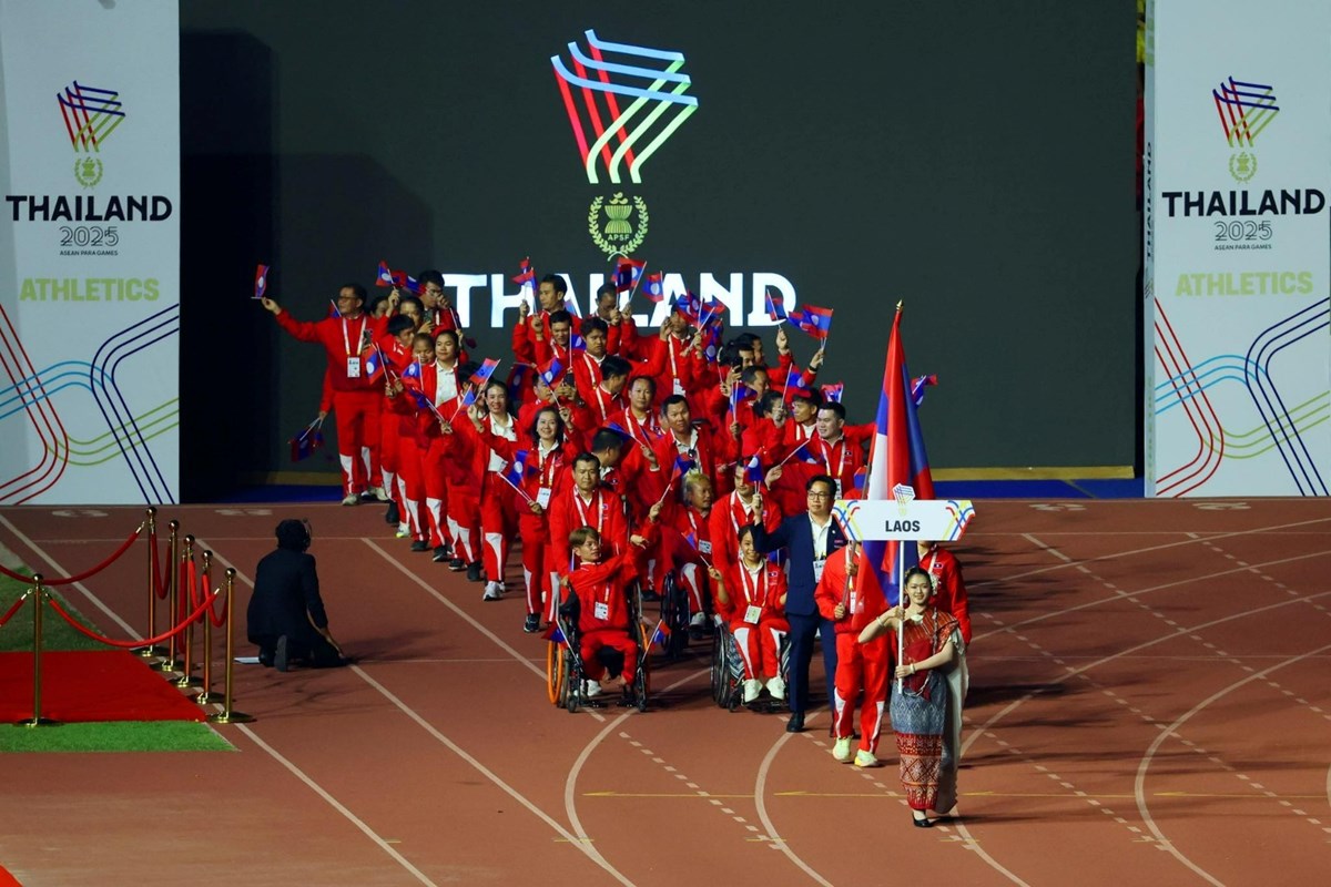 ເປດສາກແລວ ງານກລາອາຊຽນພາຣາເກມ ຄງທ 13 - image 1